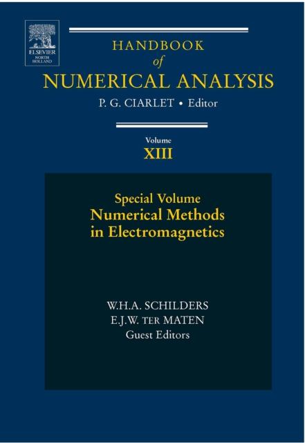 Numerical Methods in Electromagnetics : Special Volume Volume 13, Hardback Book