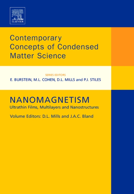 Nanomagnetism : Ultrathin Films, Multilayers and Nanostructures Volume 1, Hardback Book