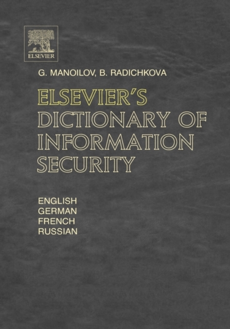 Elsevier's Dictionary of Information Security, Hardback Book