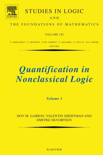 Quantification in Nonclassical Logic : Volume 153, Hardback Book