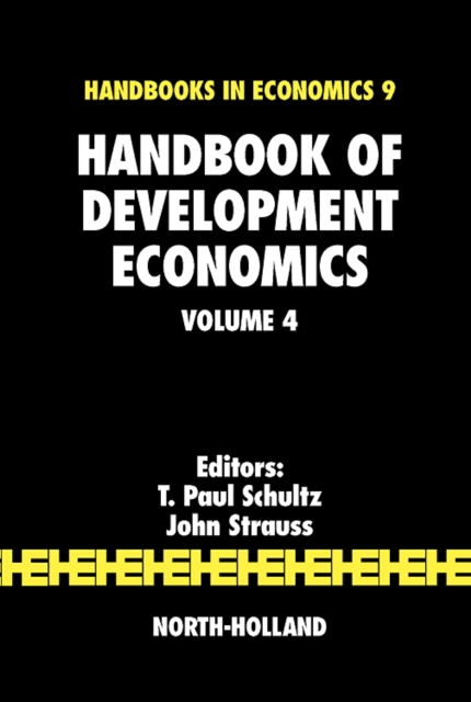 Handbook of Development Economics, Hardback Book