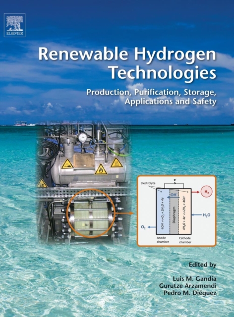 Renewable Hydrogen Technologies : Production, Purification, Storage, Applications and Safety, Hardback Book