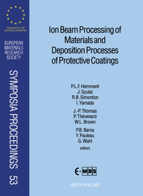 Ion Beam Processing of Materials and Deposition Processes of Protective Coatings, PDF eBook