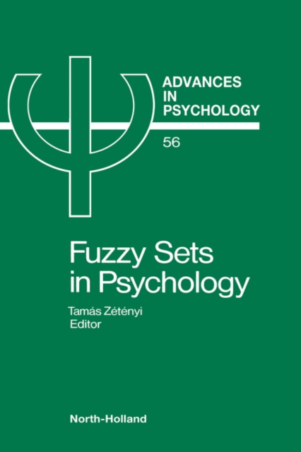 Fuzzy Sets in Psychology : Volume 56, Hardback Book