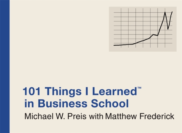 101 Things I Learned In Business School, Hardback Book