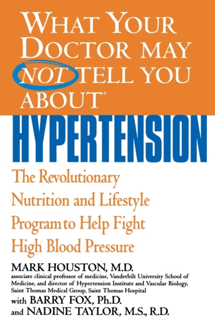 What Your Dr...Hypertension, Paperback / softback Book