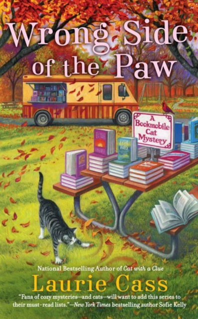 Wrong Side Of The Paw : A Bookmobile Cat Mystery, Paperback / softback Book