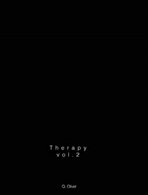 Therapy Vol. 2 : Vol. 2, Hardback Book