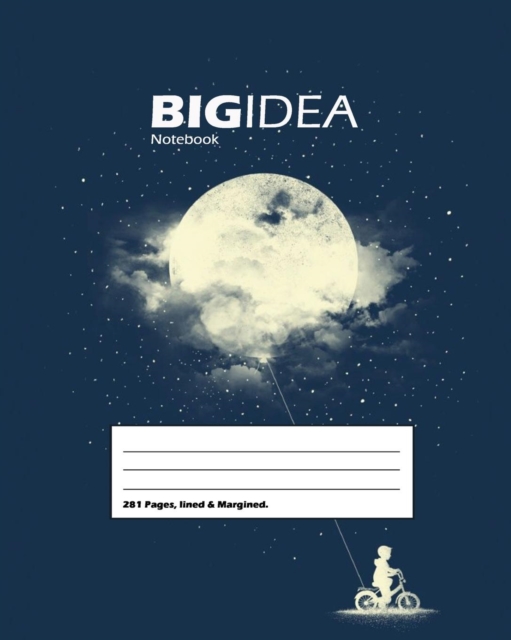 Big Idea School, Write-in, Composition, Large Size 8 x 10 In, Notebook (Navy Blue), Paperback / softback Book