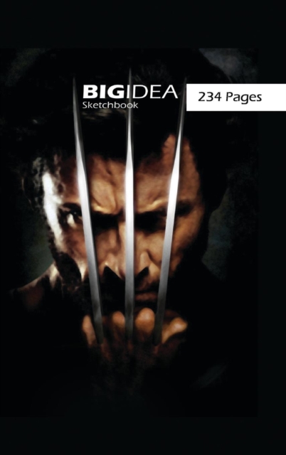 Big Idea Sketchbook, 234 Pages (Angry Logan), Hardback Book