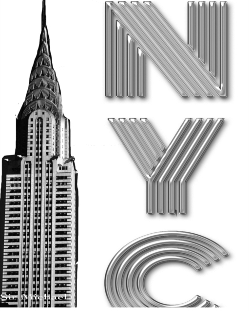 New York City Chrysler Building Writing Drawing Journal, Paperback / softback Book