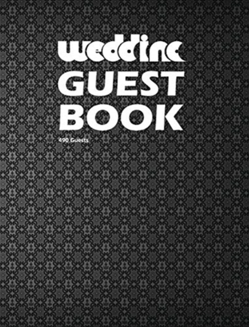 Wedding Guest Book III, Blank Write-in Notebook. (Gray), Hardback Book