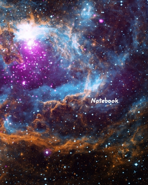 Notebook : Milky Way Nebula Design Notebook, Journal, Paperback / softback Book