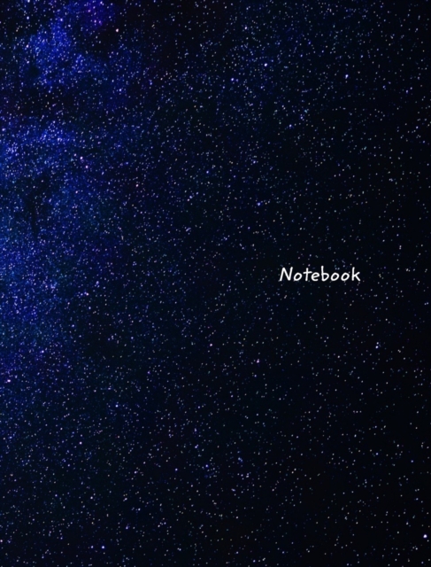 Notebook : Milky Way Galaxy, College Ruled Notebook, Journal, Hardback Book