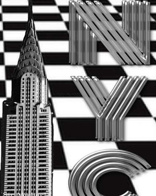 checker board New York City Chrysler Building creative drawing journal : checker board New York City Chrysler Building creative drawing journal, Paperback / softback Book