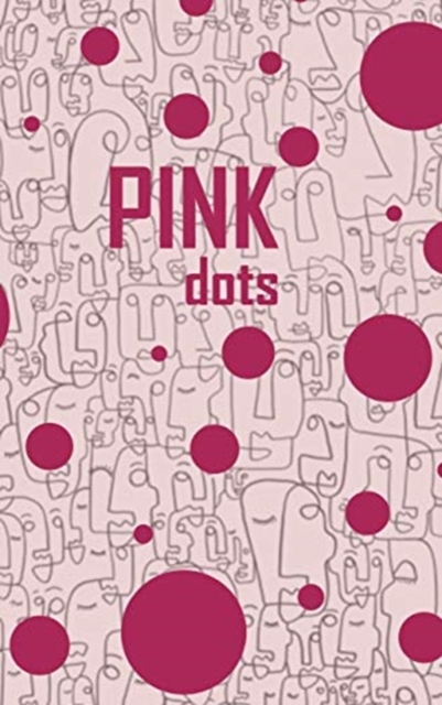 Pink Dots, Blank Write-in Notebook., Hardback Book