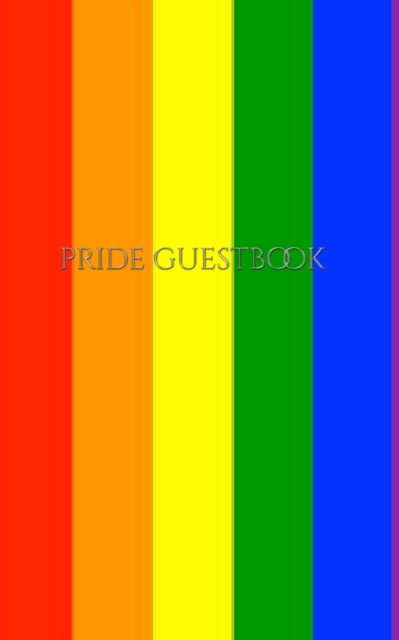 Rainbow Pride Guest Book : Pride Guest Book, Paperback / softback Book