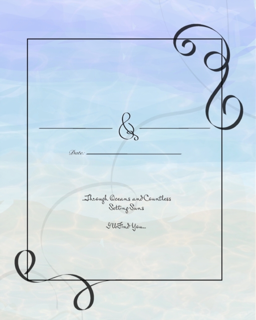 Beach Wedding Guest Book - Simple Decorative Beach Cover, Paperback / softback Book