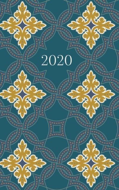 2020 Planner : 2 days per page - Planner - Journal - Diary - Deep Turquoise, Hardback Book