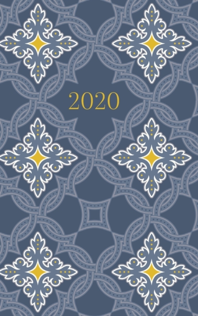 2020 Planner - Diary - Journal - Week per spread - Grey Tiles - Hijri Islamic dates, Hardback Book
