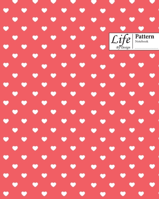Hearts Pattern Composition Notebook, Paperback / softback Book