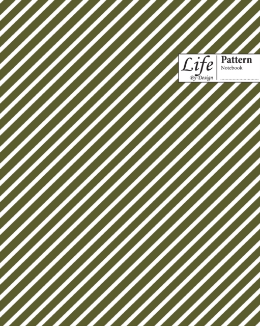 Striped Pattern Composition Notebook, Paperback / softback Book