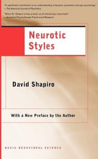 Neurotic Styles, Paperback / softback Book