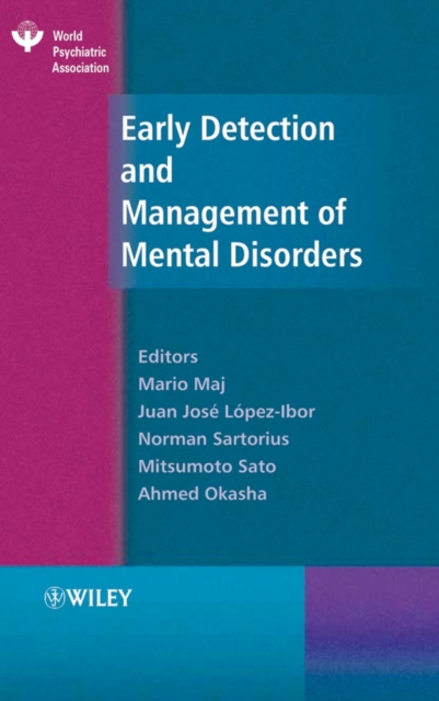 Early Detection and Management of Mental Disorders, PDF eBook