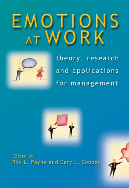 Emotions at Work : Theory, Research and Applications for Management, Paperback / softback Book