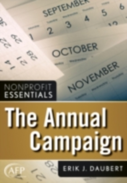 Nonprofit Essentials : Major Gifts, PDF eBook