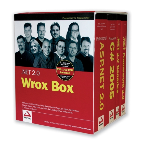 NET 2.0 Wrox Box : Professional ASP.NET2.0, Professional C# 2005, Professional .NET 2.0 Generics, and Professional .NET Framework 2.0, Paperback Book