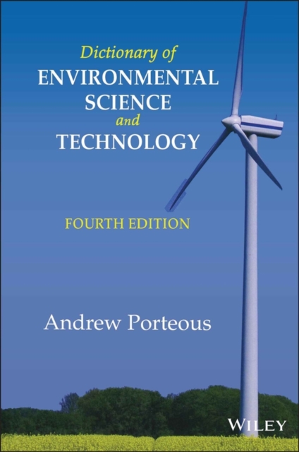 Dictionary of Environmental Science and Technology, Paperback / softback Book