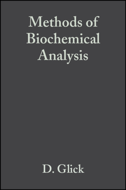 Methods of Biochemical Analysis, PDF eBook
