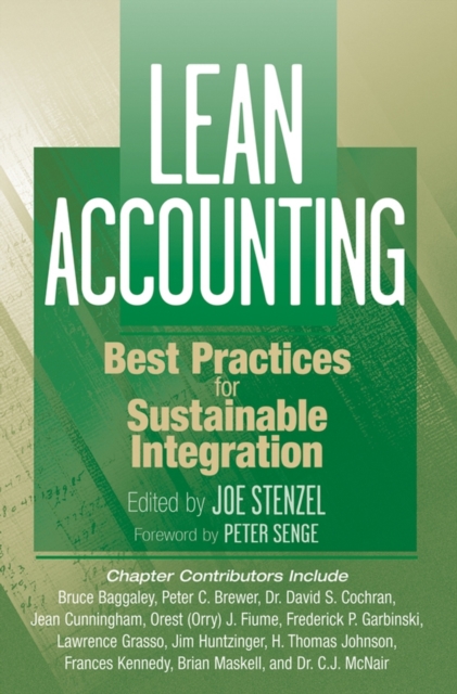 Lean Accounting : Best Practices for Sustainable Integration, PDF eBook