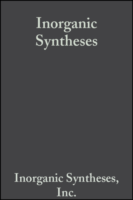 Inorganic Syntheses, Volume 1, PDF eBook