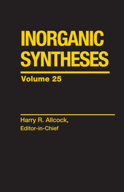 Inorganic Syntheses, Volume 25, PDF eBook