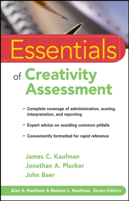 Essentials of Creativity Assessment, Paperback / softback Book