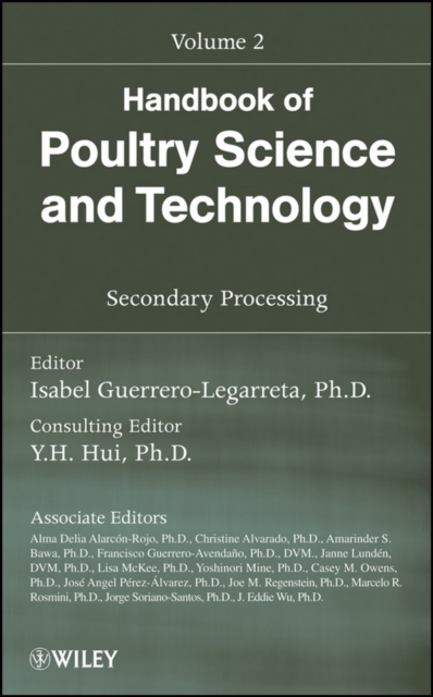 Handbook of Poultry Science and Technology, Secondary Processing, Hardback Book