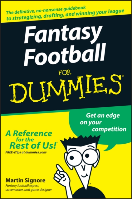 Fantasy Football For Dummies, PDF eBook