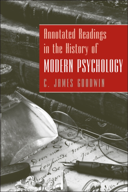 Annotated Readings in the History of Modern Psychology, Paperback / softback Book