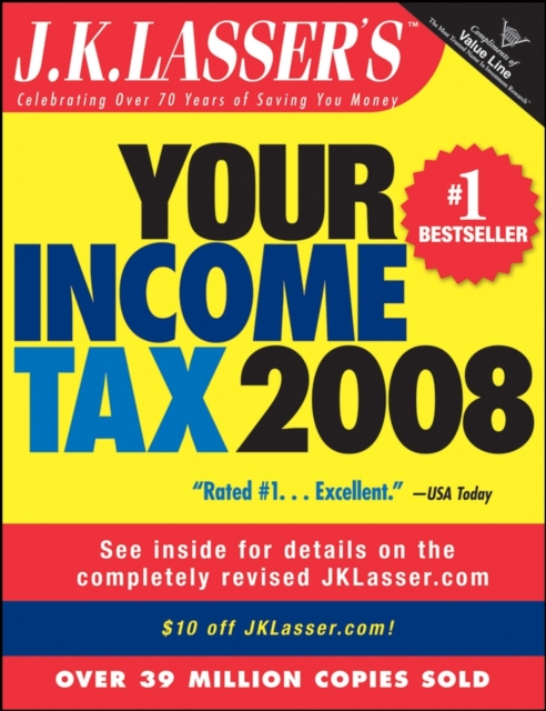 J.K. Lasser's Your Income Tax : for Preparing Your 2007 Tax Return, Paperback Book
