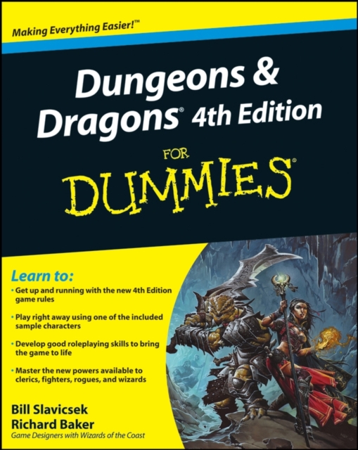 Dungeons and Dragons 4th Edition For Dummies, Paperback / softback Book