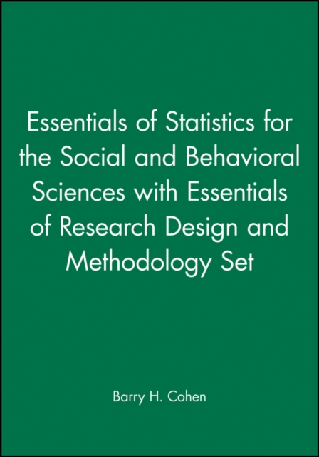 Essentials of Statistics for the Social and Behavioral Sciences with Essentials of Research Design and Methodology Set, Paperback / softback Book