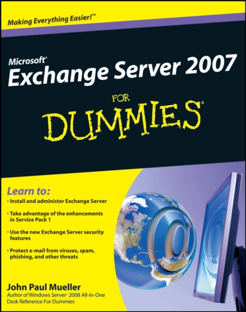 Microsoft Exchange Server 2007 For Dummies, Paperback / softback Book