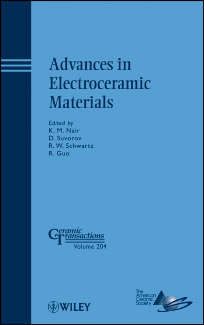 Advances in Electroceramic Materials, Hardback Book
