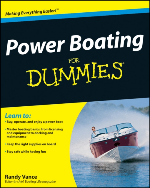 Power Boating For Dummies, Paperback / softback Book