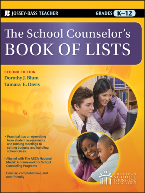 The School Counselor's Book of Lists, Paperback / softback Book