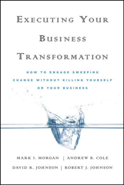 Executing Your Business Transformation : How to Engage Sweeping Change Without Killing Yourself Or Your Business, Hardback Book
