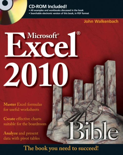 Excel 2010 Bible, Mixed media product Book