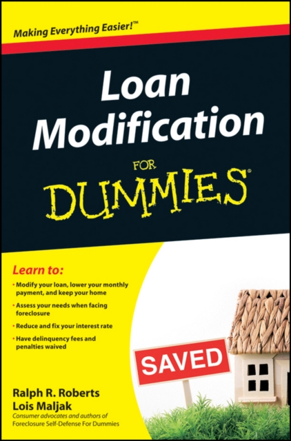 Loan Modification for Dummies, Paperback Book